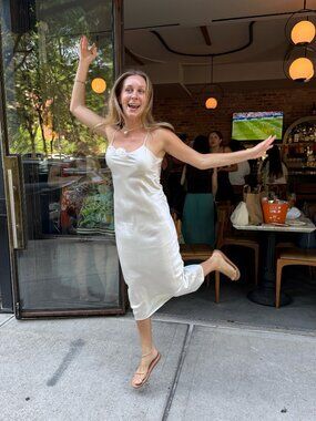Rodarte Silk White Slip Dress Size 4